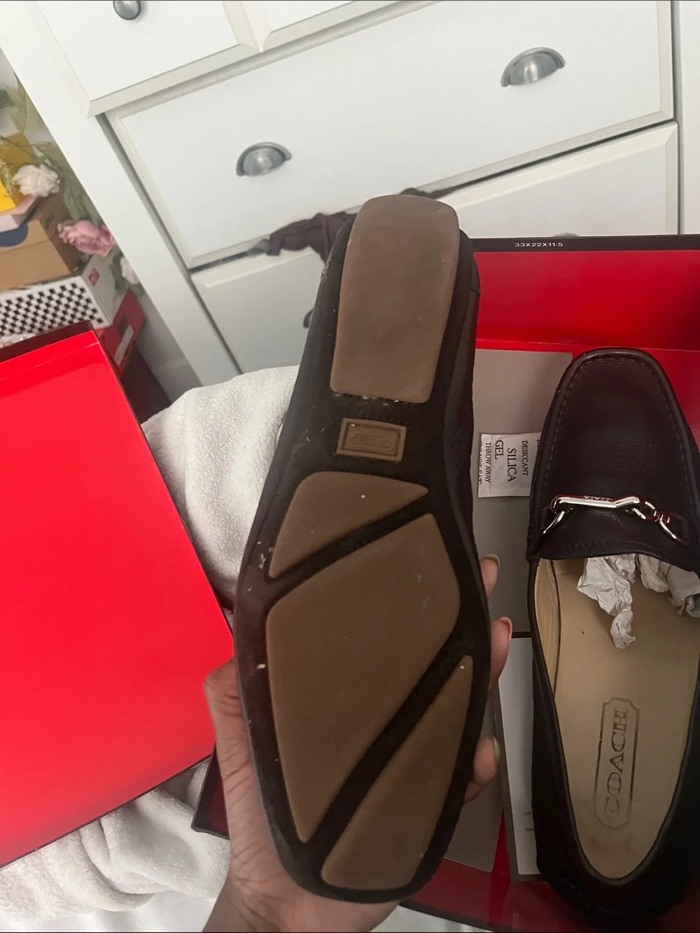 Coach sleek loafers